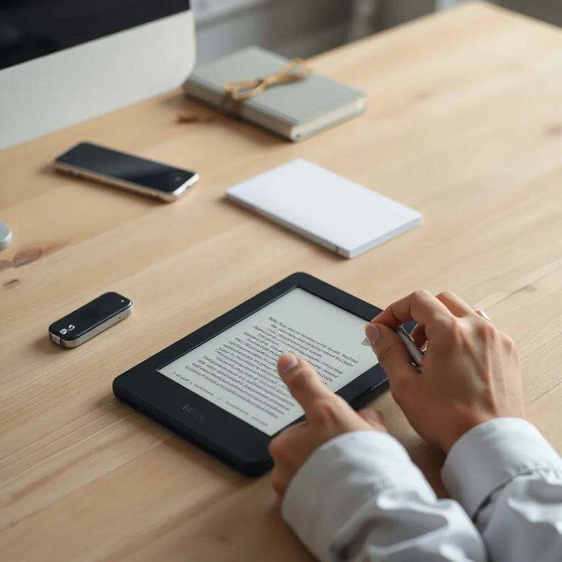 E-reader met attendeermogelijkheden: zo kies je slim