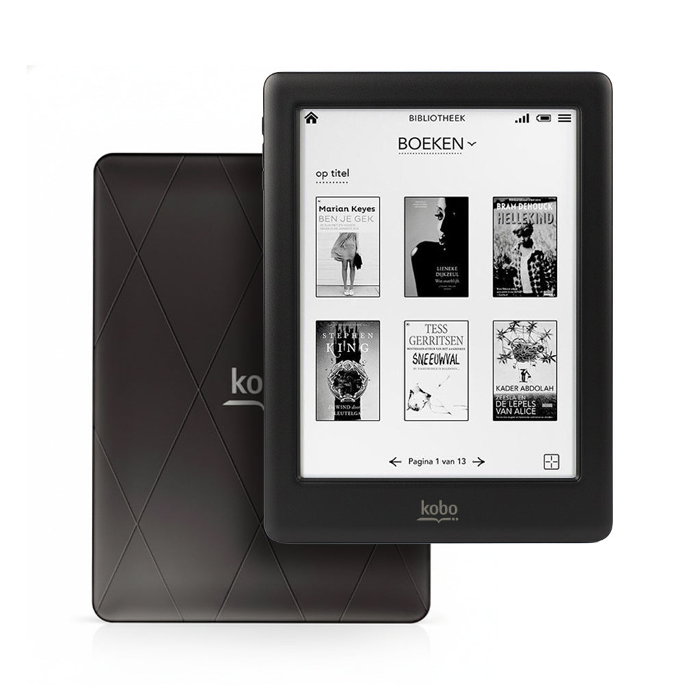 Kobo Glo E-Reader set met hoesje