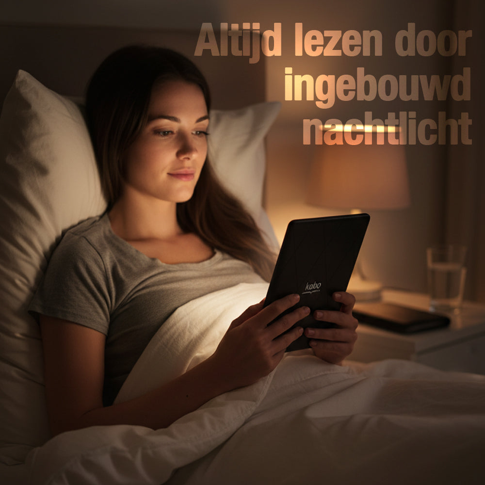 Kobo Glo E-Reader Voordeelset - E-Reader + Hoesje + Screen Protector - 32GB