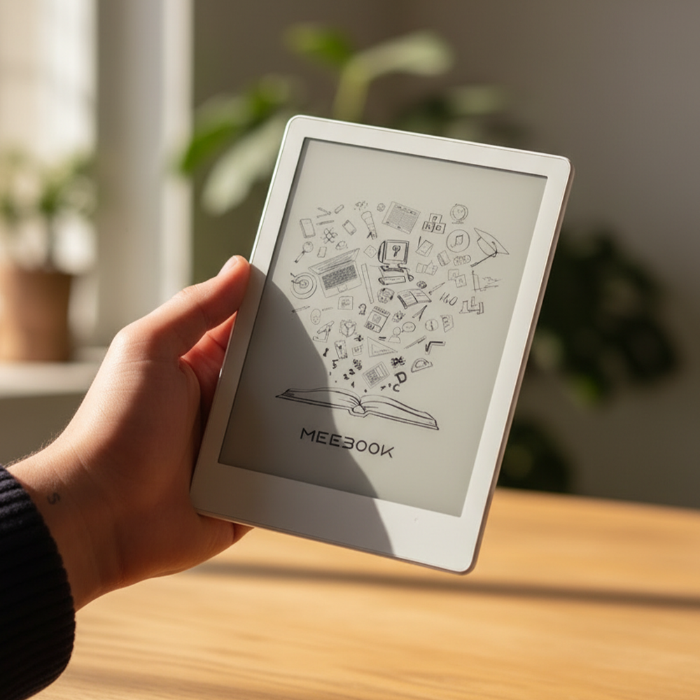 Meebook E-Reader M8 | 7.8' Eink Carta-scherm | 300PPI Smart Light | Android 14 | Octa Core-processor | Dubbele microfoons en luidsprekers | Ondersteuning Play Store | Handschrijven | 4 GB 64 GB Meebook E-Reader M8 | 7.8' Eink Carta-scherm | 300PPI Smart Light | Android 14 | Octa Core-processor | Dubbele microfoons en luidsprekers | Ondersteuning Play Store | Handschrijven | 4 GB 64 GB